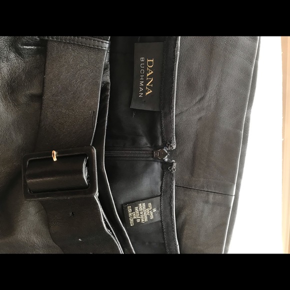 BEAUTIFUL 100% LAMB SKIN ELEGANT SKIRT/MINT COND - Picture 4 of 4